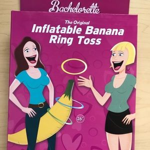 (3 qty) Bachelorette party Banana Ring Toss Game.
